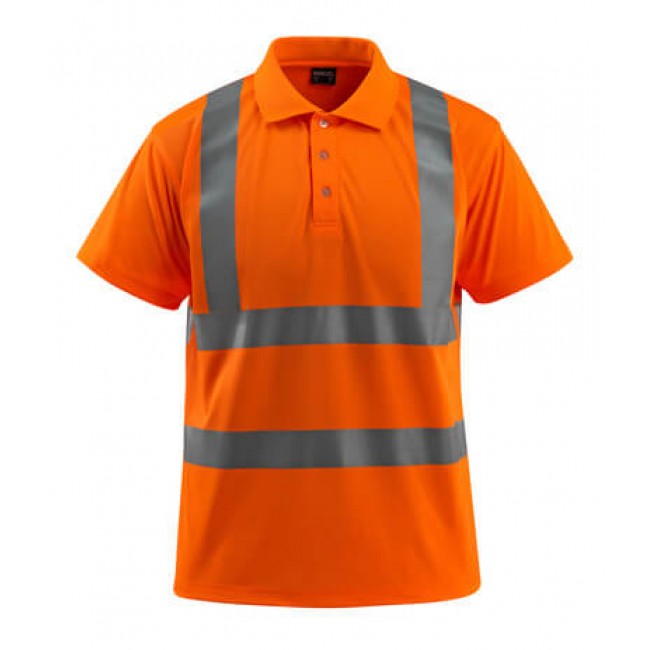 Polo shirt hi-vis orange