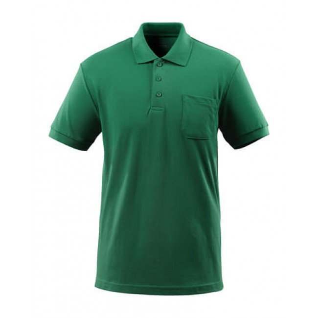 Polo Shirt with chest pocket green