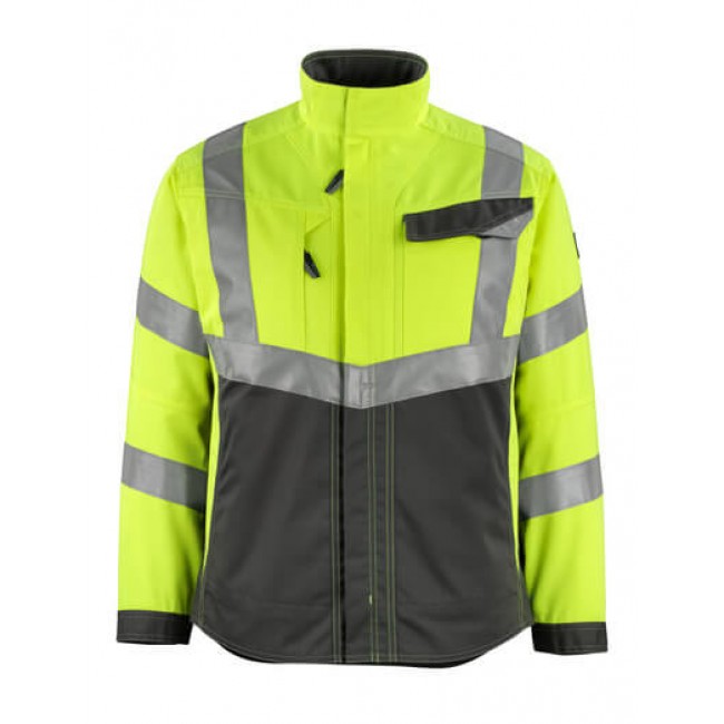 Jacket hi-vis yellow/dark anthracite
