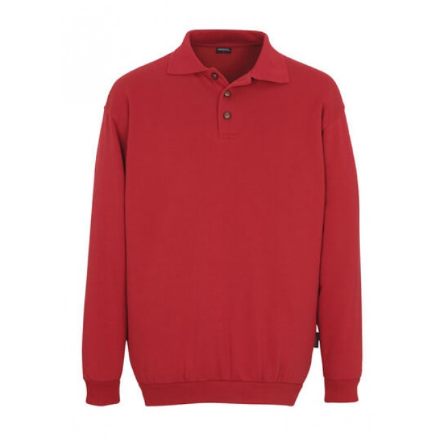 Polo Sweatshirt red