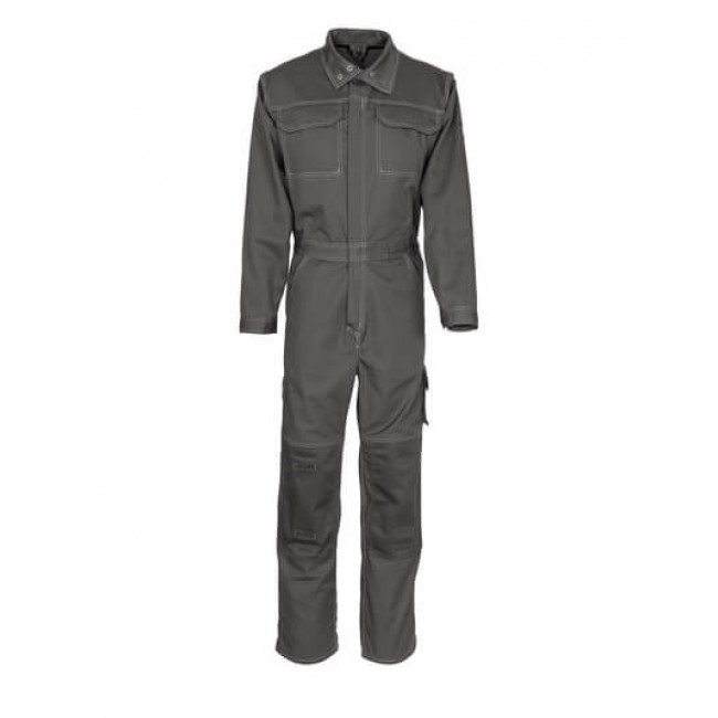 Boilersuit with kneepad pockets dark anthracite
