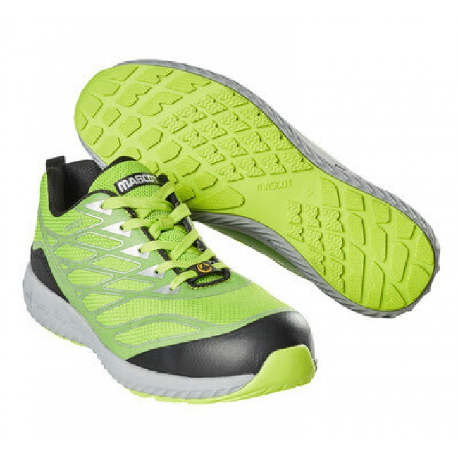 Safety Shoe lime green/silver