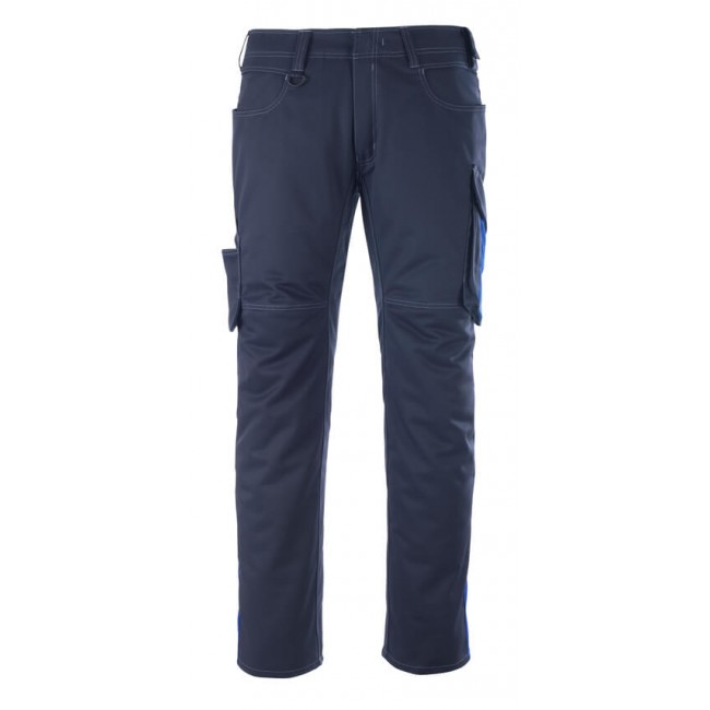 Trousers with thigh pockets dark navy/royal