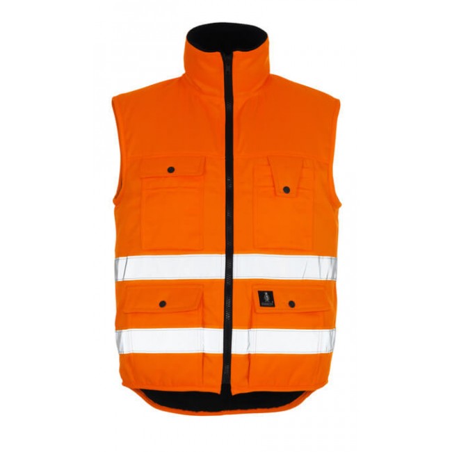 Winter Gilet hi-vis orange