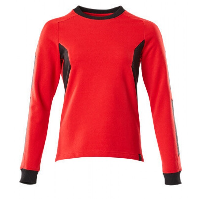 Sweatshirt traffic red/black