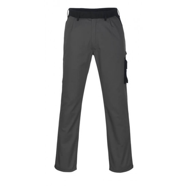 Trousers with thigh pockets anthracite/black