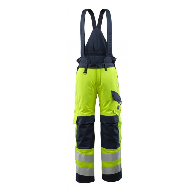 Winter Trousers hi-vis yellow/dark navy