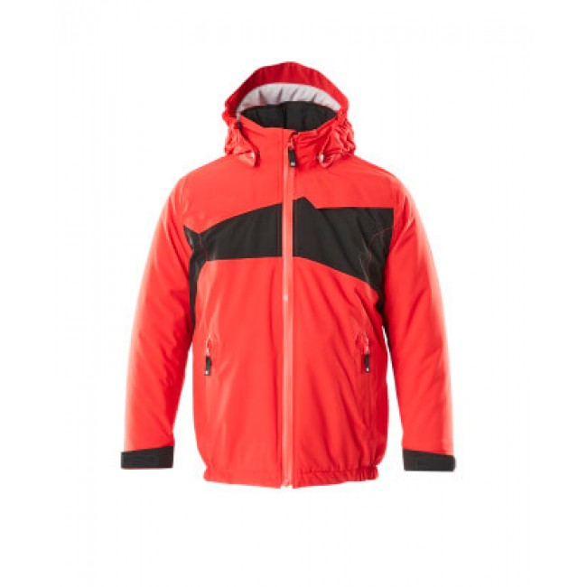 Winter Jacket for children traffic red/black
