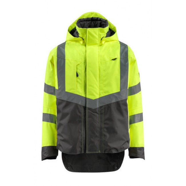 Outer Shell Jacket hi-vis yellow/dark anthracite